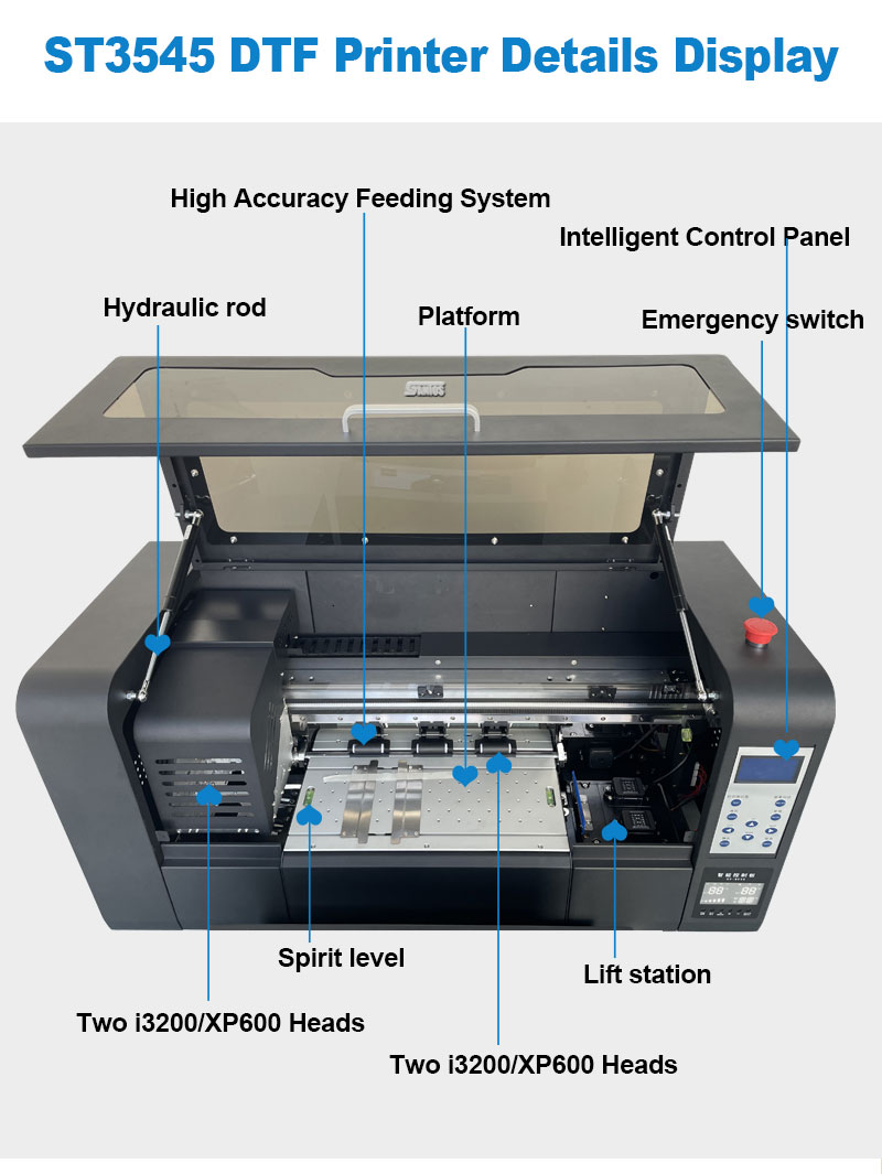 광폭 DTF 프린터 30CM 자동 감지 시스템 열전사  - Commercial Dtf Printing Machine 리뷰 및 가격